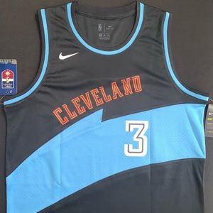 NWT Nike Bob Sura Cleveland Cavaliers #3 Black Classic Throwback Jersey Youth XL